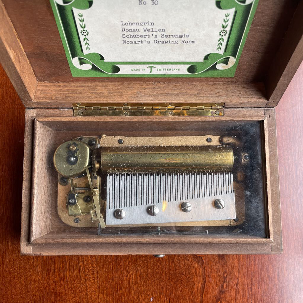 Vintage Thorens Music Box UNIQUE FINDS