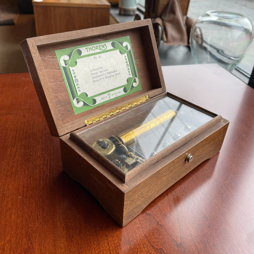 Vintage Thorens Music Box UNIQUE FINDS