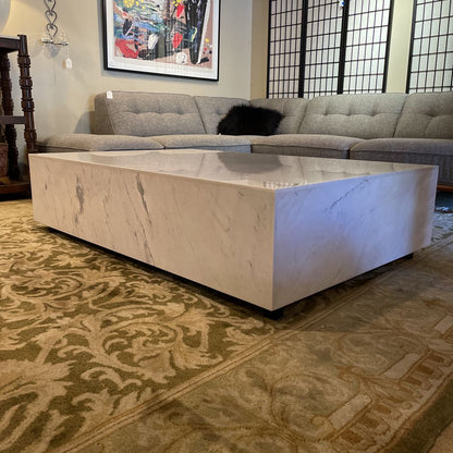 Marble Rectangular Coffee Table C COFFEE TABLES