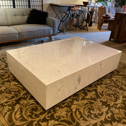 Marble Rectangular Coffee Table C COFFEE TABLES