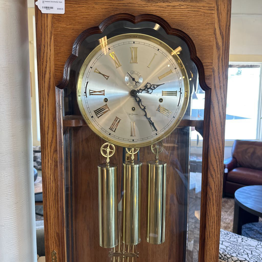 WK Sessions Grandfather Clock UNIQUE FINDS