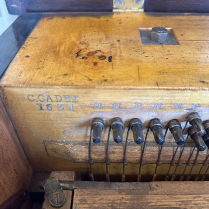 Early ~1800's Cadby Upright Piano UNIQUE FINDS
