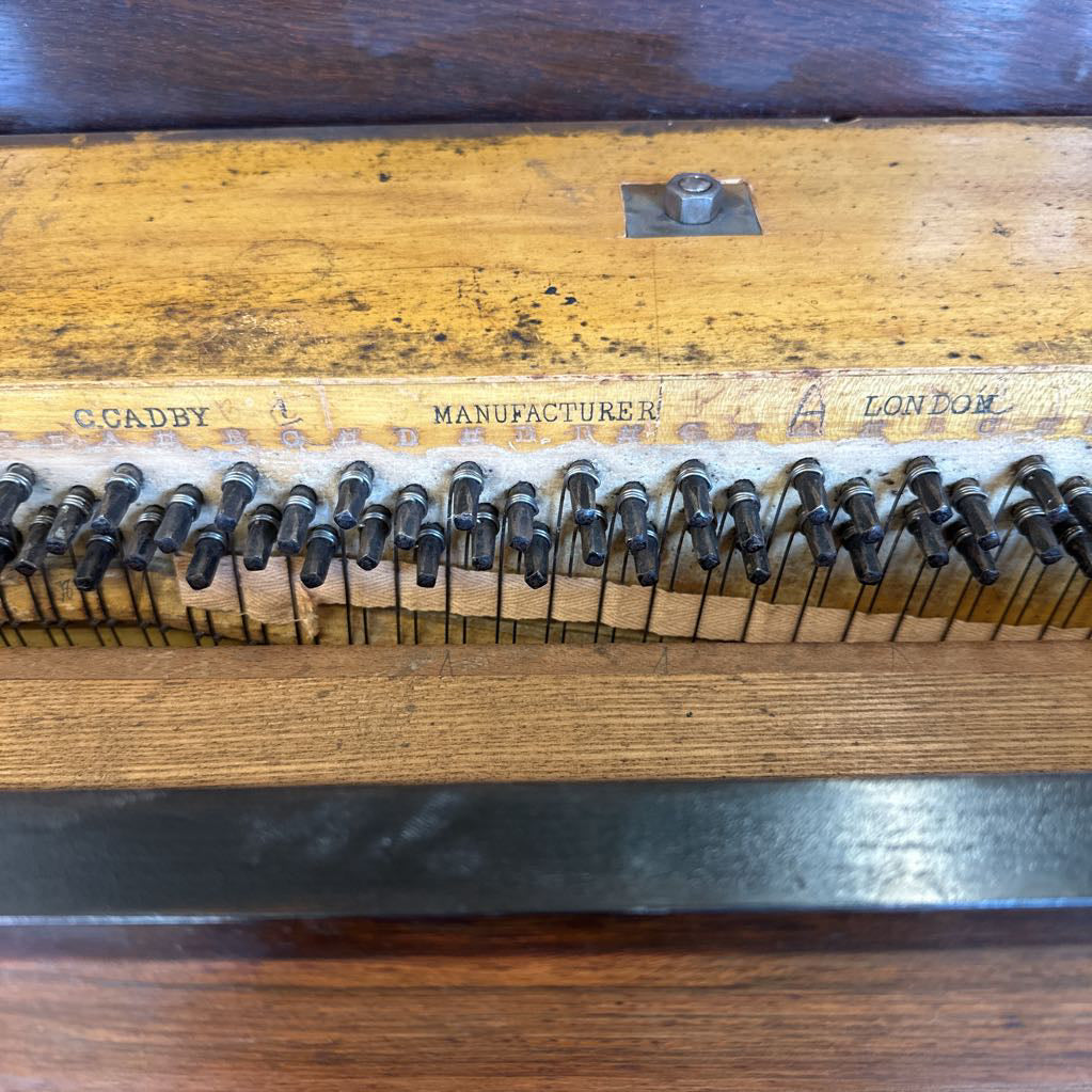 Early ~1800's Cadby Upright Piano UNIQUE FINDS