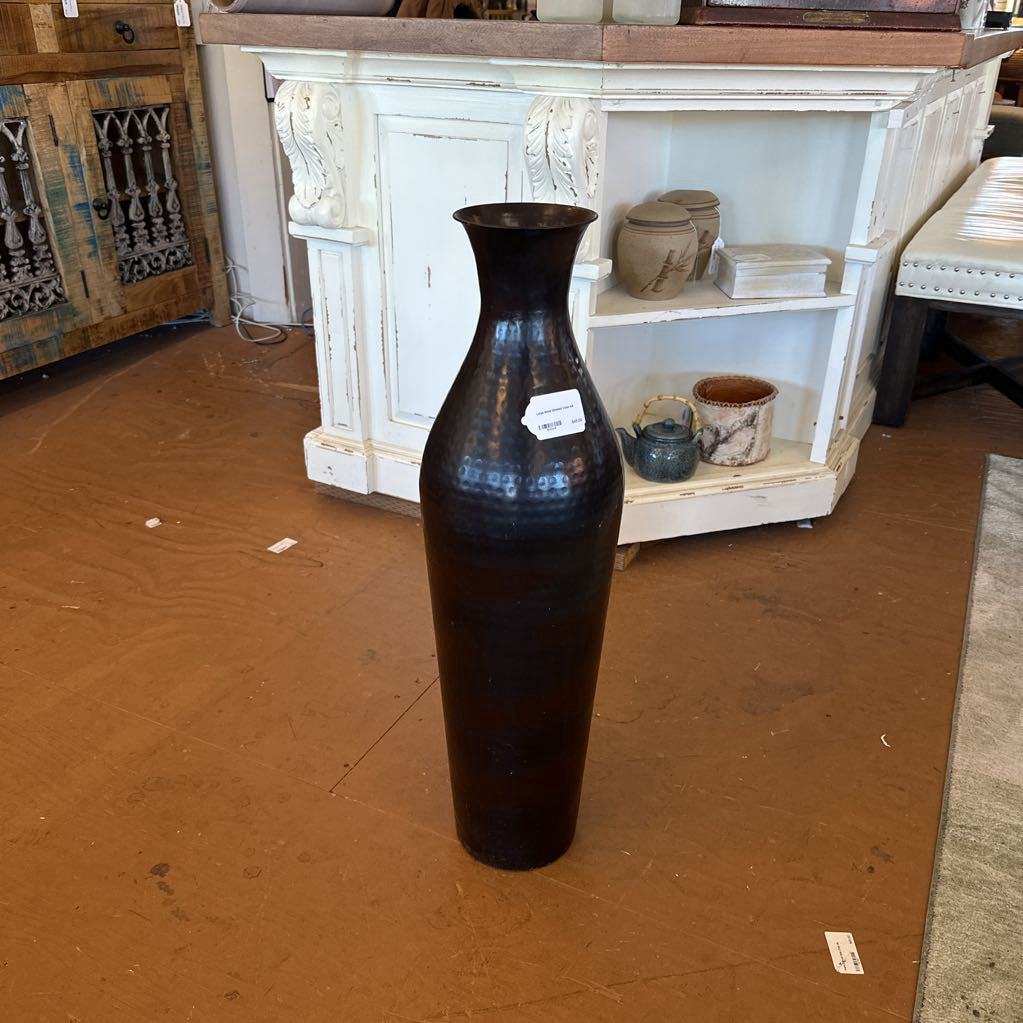 Large Metal Dimpled Vase SMALLS