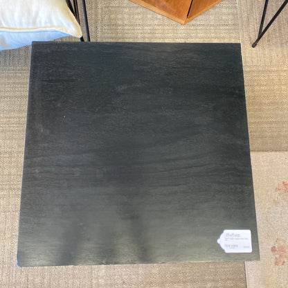 Black Angled Support Side Table C SIDE TABLES