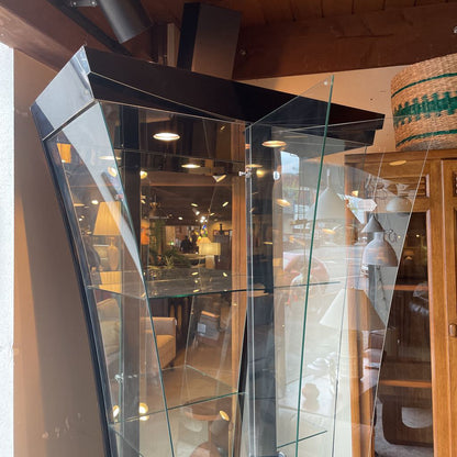 Flaired Glass Curio Cabinet C CABINETS