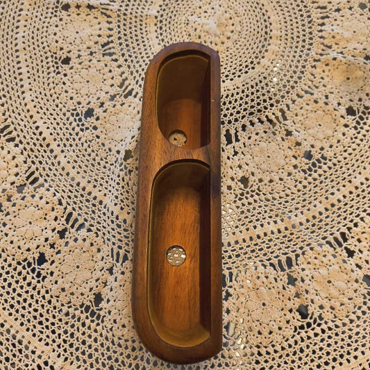 Wooden plane tool on a textured surface
