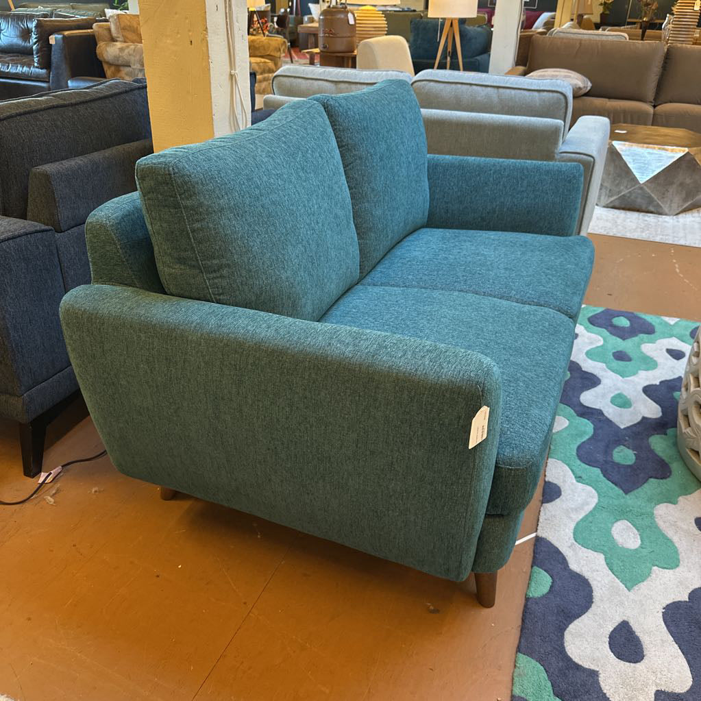 Teal Haven Loveseat