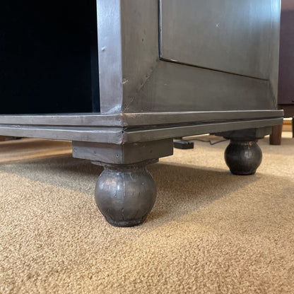 RH Metal Finish 1 Drawer Nightstand