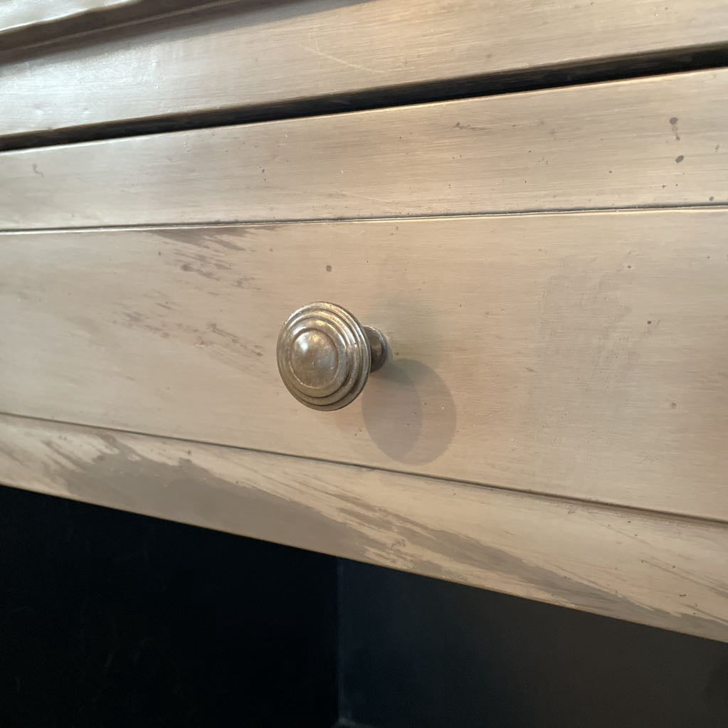 RH Metal Finish 1 Drawer Nightstand