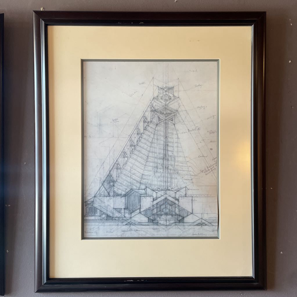 Frank Lloyd Wright Framed Print #1 ART
