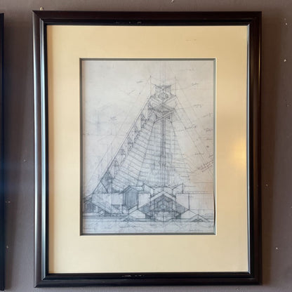 Frank Lloyd Wright Framed Print #1 ART