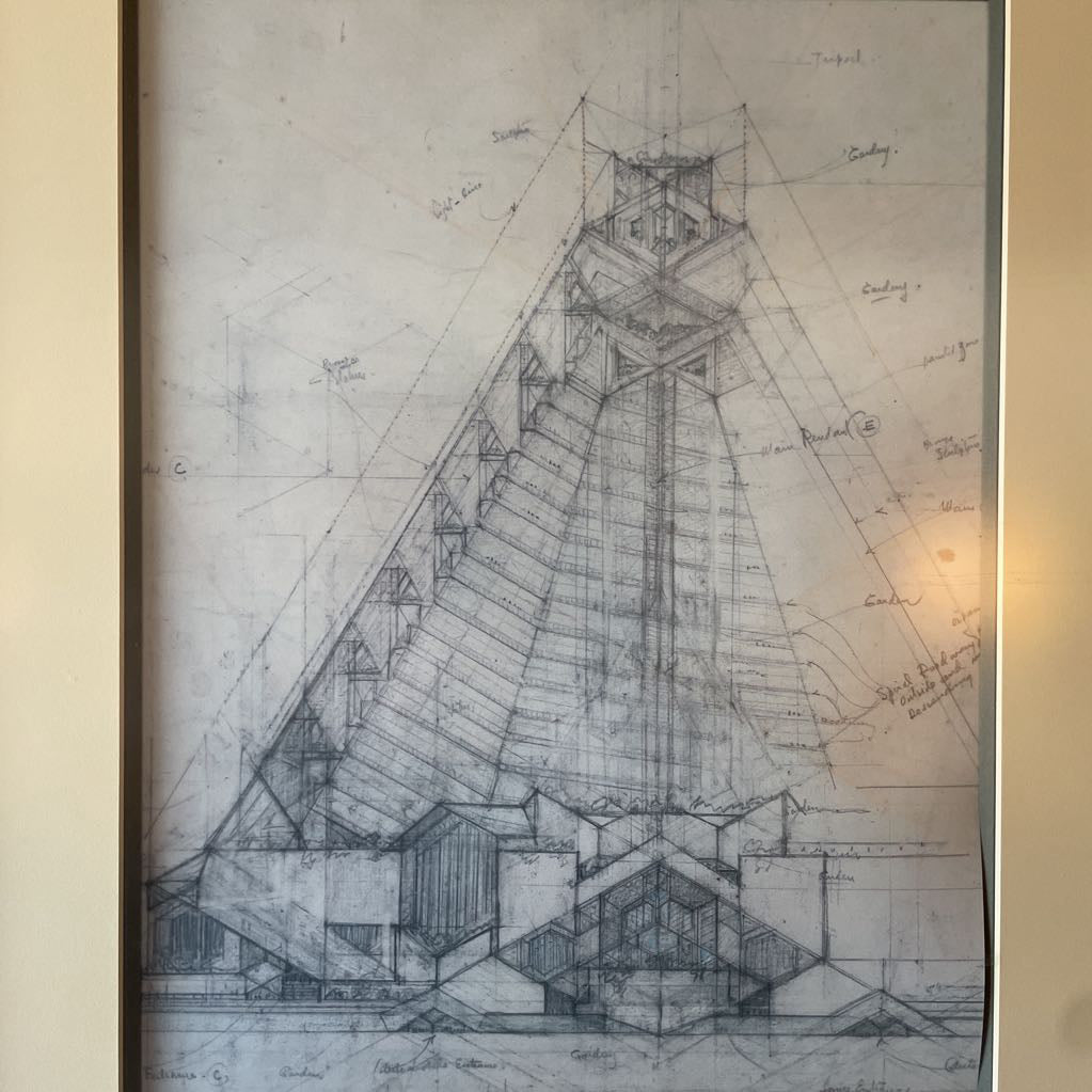 Frank Lloyd Wright Framed Print #1 ART
