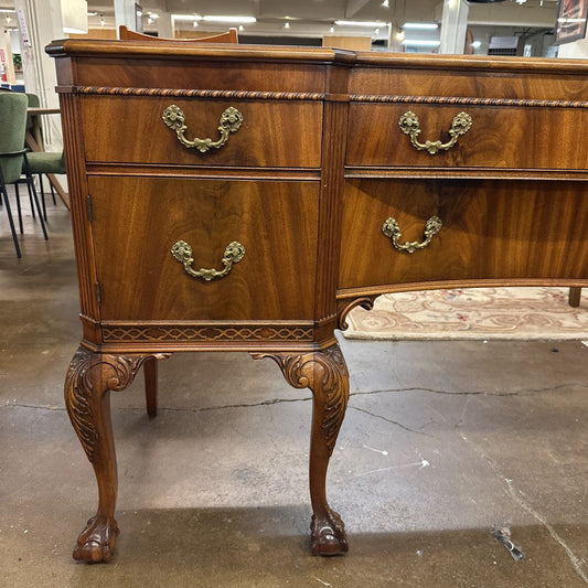 Antique Clawfoot Buffet C SIDEBOARDS