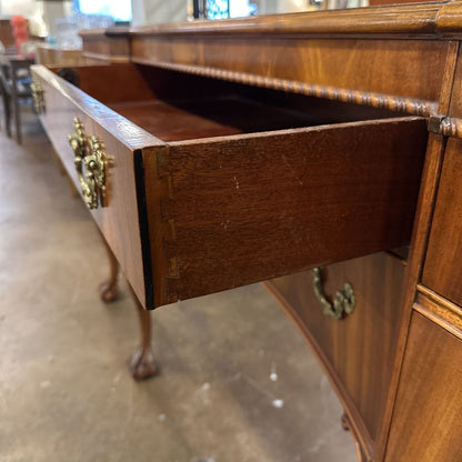 Antique Clawfoot Buffet C SIDEBOARDS