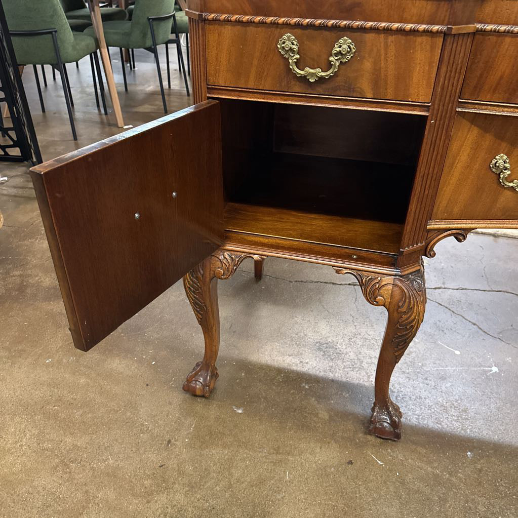 Antique Clawfoot Buffet C SIDEBOARDS