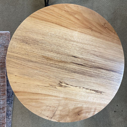 GARZA MARFA Wood & Metal Side Table