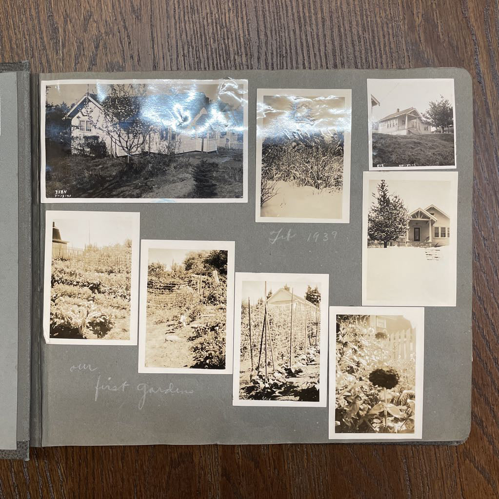 Vintage Photo Album--Lots of Old School Family Pics UNIQUE FINDS