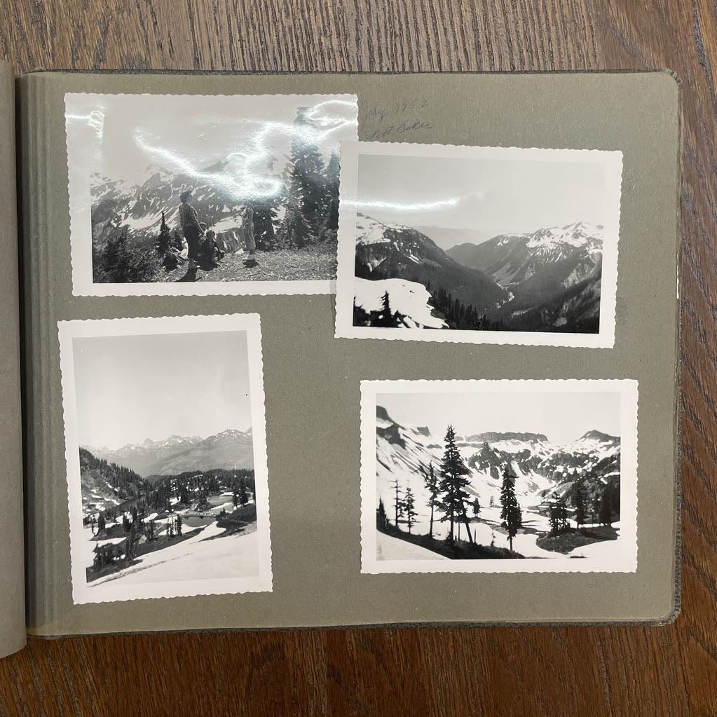Vintage Photo Album--Lots of Old School Family Pics UNIQUE FINDS