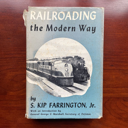 Railroading the Modern Way Vintage Book SMALLS