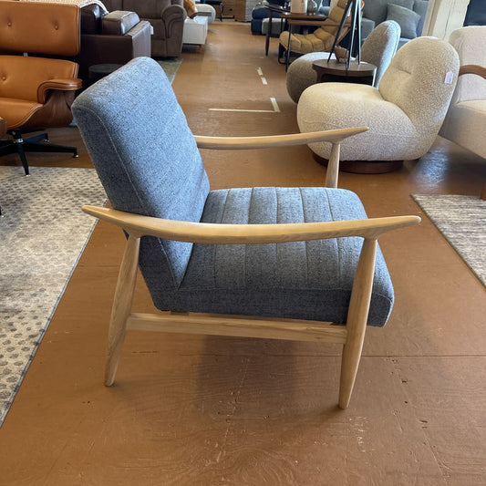 Otun Dusty Blue Accent Chair