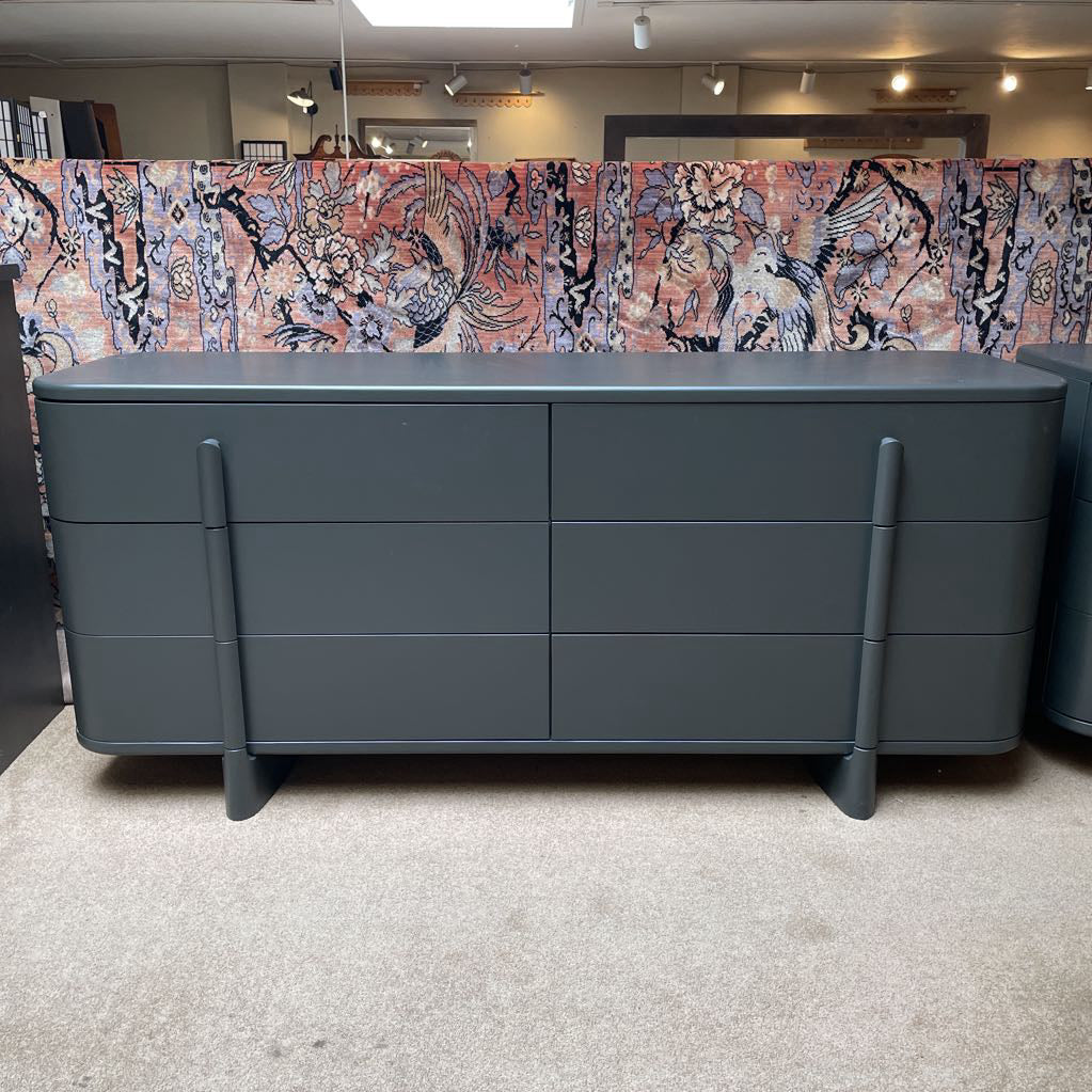 Maiden Home Marais 6 Drawer Dresser in Fir Lacquer C LOWBOYS