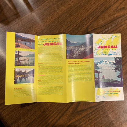 Vintage Alaska Brochures/Map Lot UNIQUE FINDS