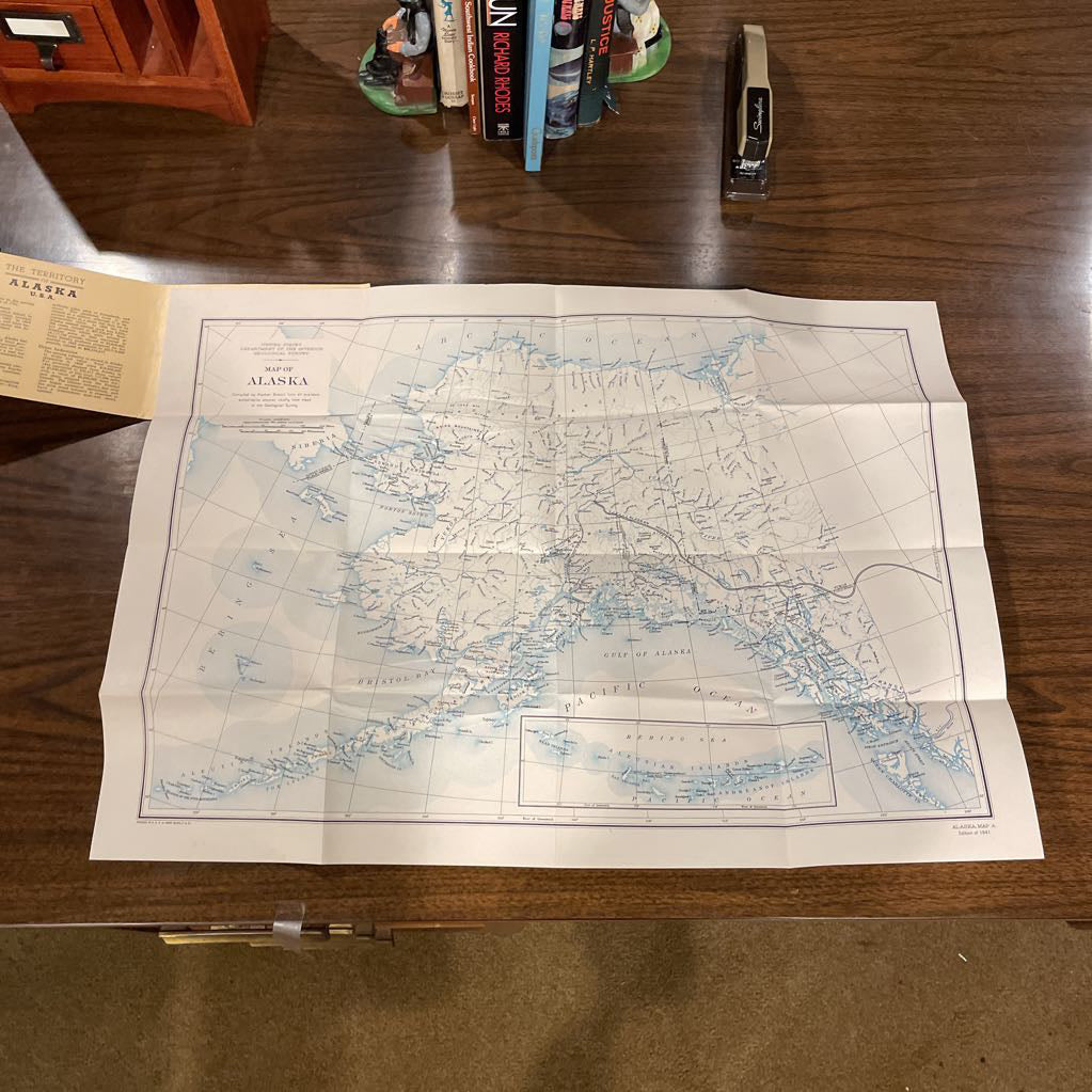 Vintage Alaska Brochures/Map Lot UNIQUE FINDS
