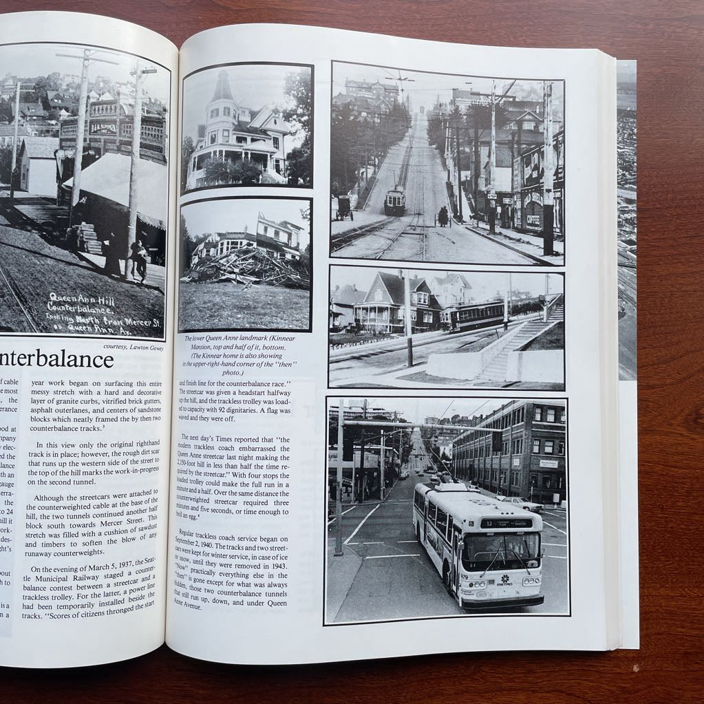 Seattle Now & Then Book--Paul Dorpat UNIQUE FINDS
