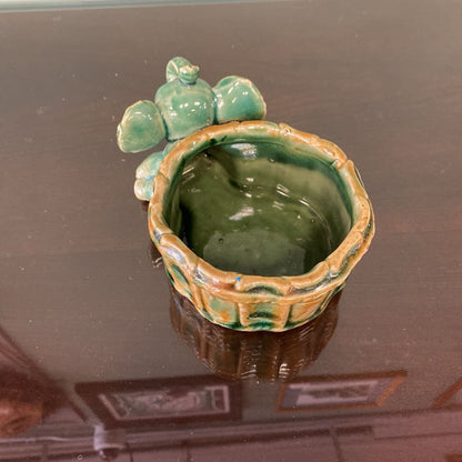 Vintage Ceramic Elephant Planter Dish UNIQUE FINDS