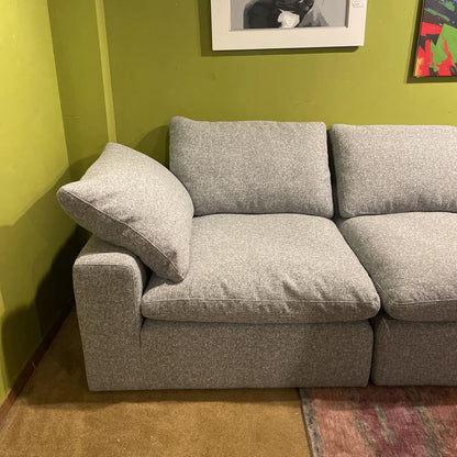Bruges Pebble Grey Corner Sectional U SECTIONALS CORNER