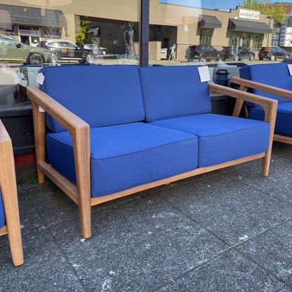 Sunda Navy Outdoor Loveseat OUTDOOR