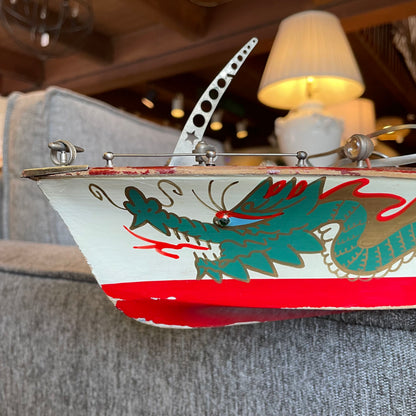 Vintage Dragon Speedboat with TMY Motor