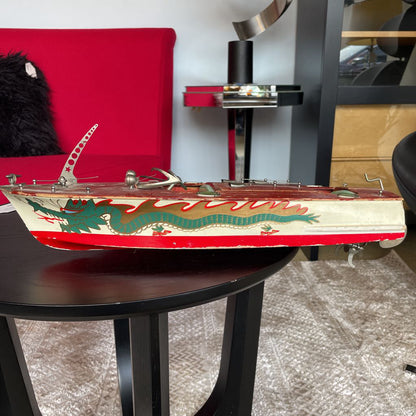 Vintage Dragon Speedboat with TMY Motor