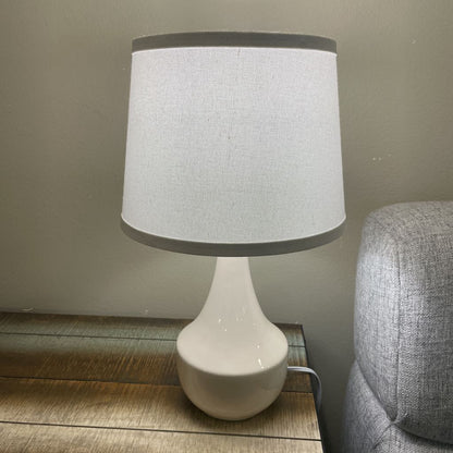 Cream Ceramic Base Small Table Lamp LAMPS