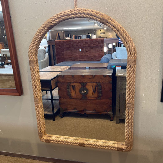 Rope Border Arch Wall Mirror