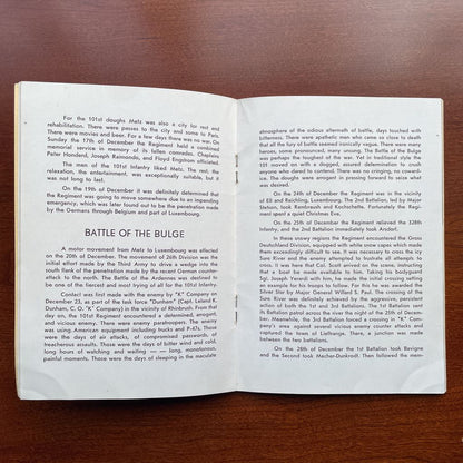 WWII Infantry 101 Handbook UNIQUE FINDS