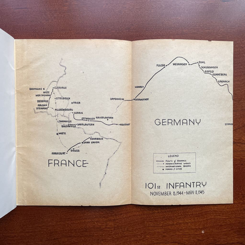 WWII Infantry 101 Handbook UNIQUE FINDS