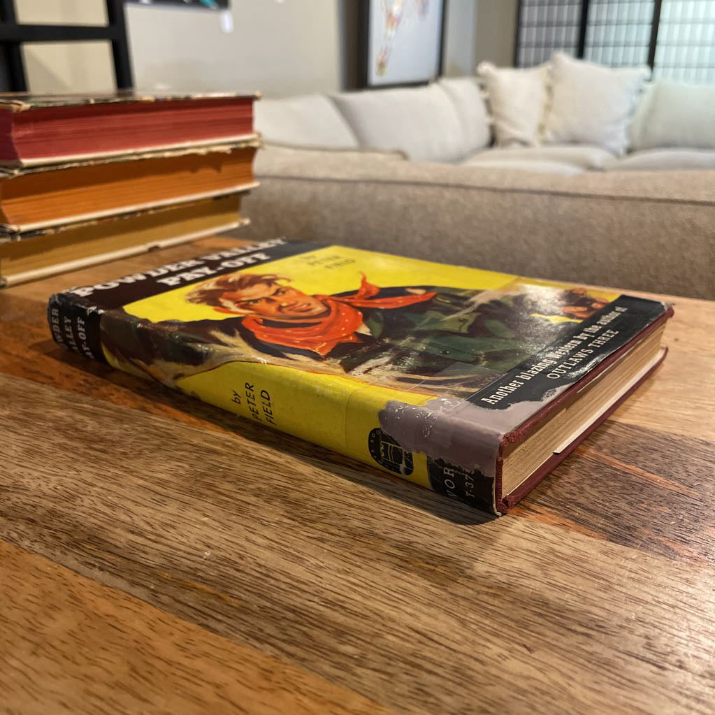 Powder Valley Payoff Vintage Western Book UNIQUE FINDS