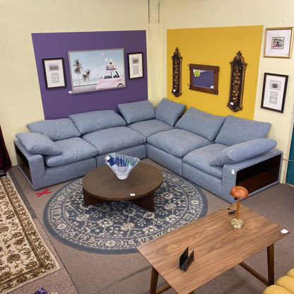 Bruges Azure Corner Sectional U SECTIONALS CORNER