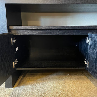 Black Modern 6 Door Sideboard C SIDEBOARDS