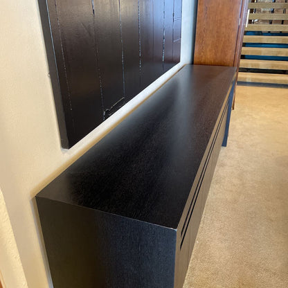 Black Modern 6 Door Sideboard C SIDEBOARDS