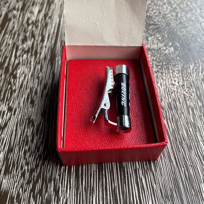 Vintage Boeing Large Space Telescope Tie Clip(later became SOFIA program) UNIQUE FINDS