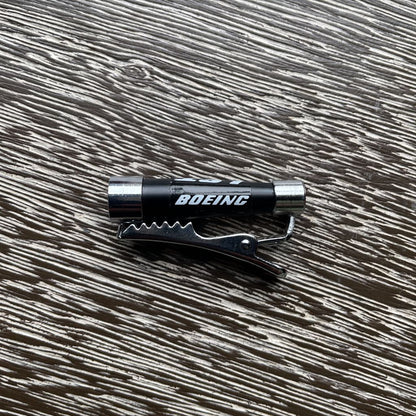 Vintage Boeing Large Space Telescope Tie Clip(later became SOFIA program) UNIQUE FINDS
