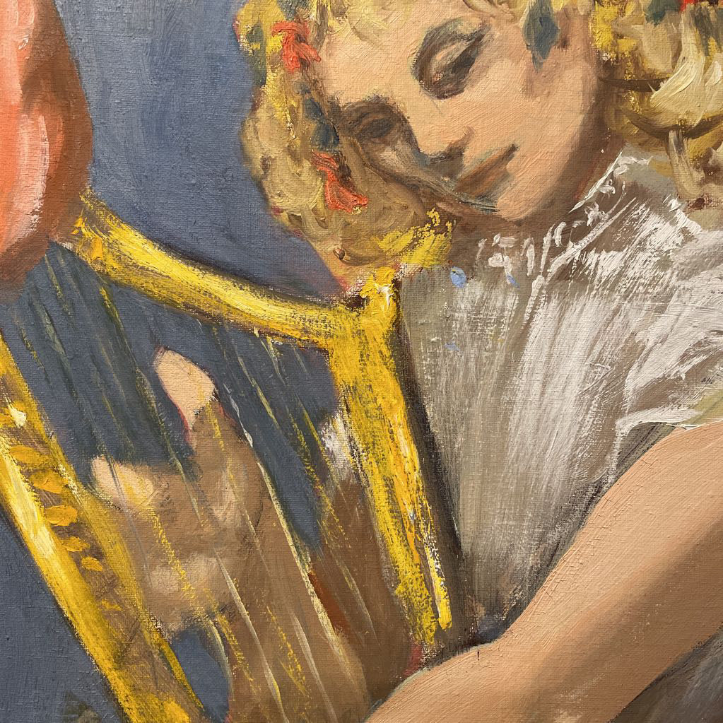Merry Peach Band Painting ART