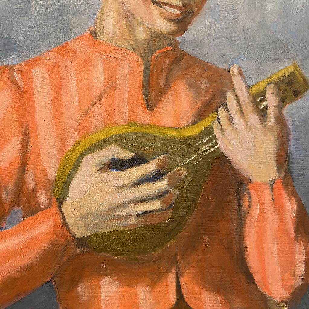 Merry Peach Band Painting ART