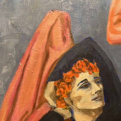 Merry Peach Band Painting ART