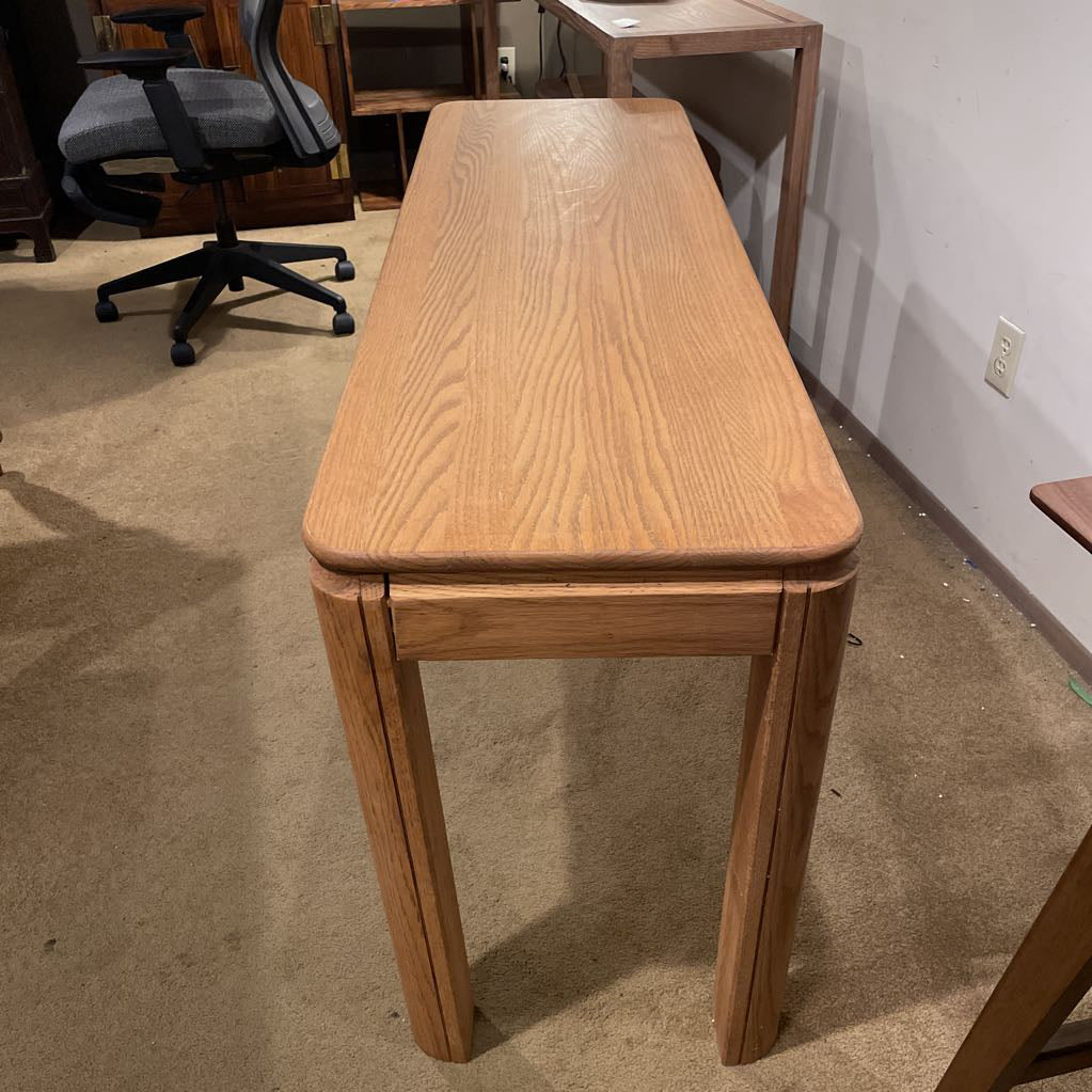 Light Wood Console Table C CONSOLE TABLES