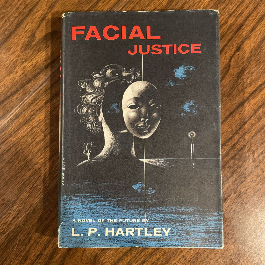 Facial Justice Vintage Hardcarver Sci Fi Novel UNIQUE FINDS