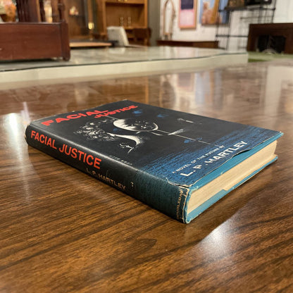 Facial Justice Vintage Hardcarver Sci Fi Novel UNIQUE FINDS